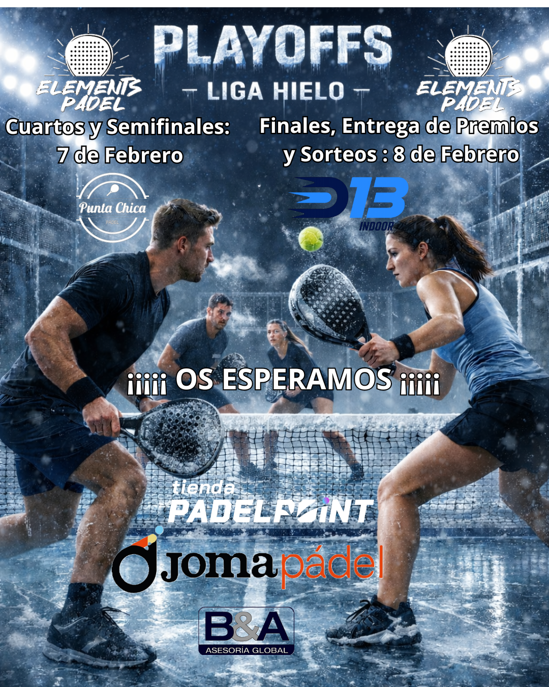 Playoffs Liga Hielo 2025